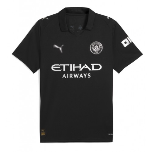 Lacne Muži Futbalové dres Manchester City Jeremy Doku #11 2025-26 Krátky Rukáv - Preč